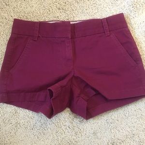 J. Crew 3 inch inseam chino shorts